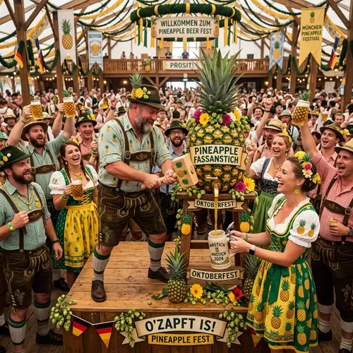 Pineapple Oktoberfest Celebration Ideas