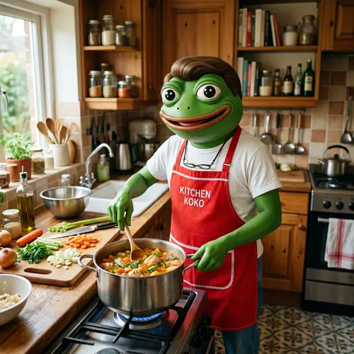 Pepe Meme Cooking Like Rick Astley