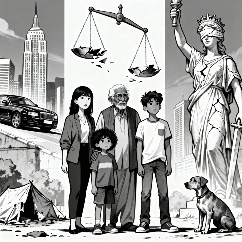 Powerful Cartoon on Social Injustice