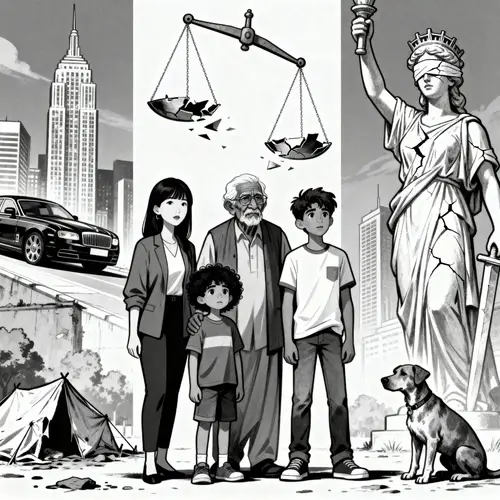 Powerful Cartoon on Social Injustice