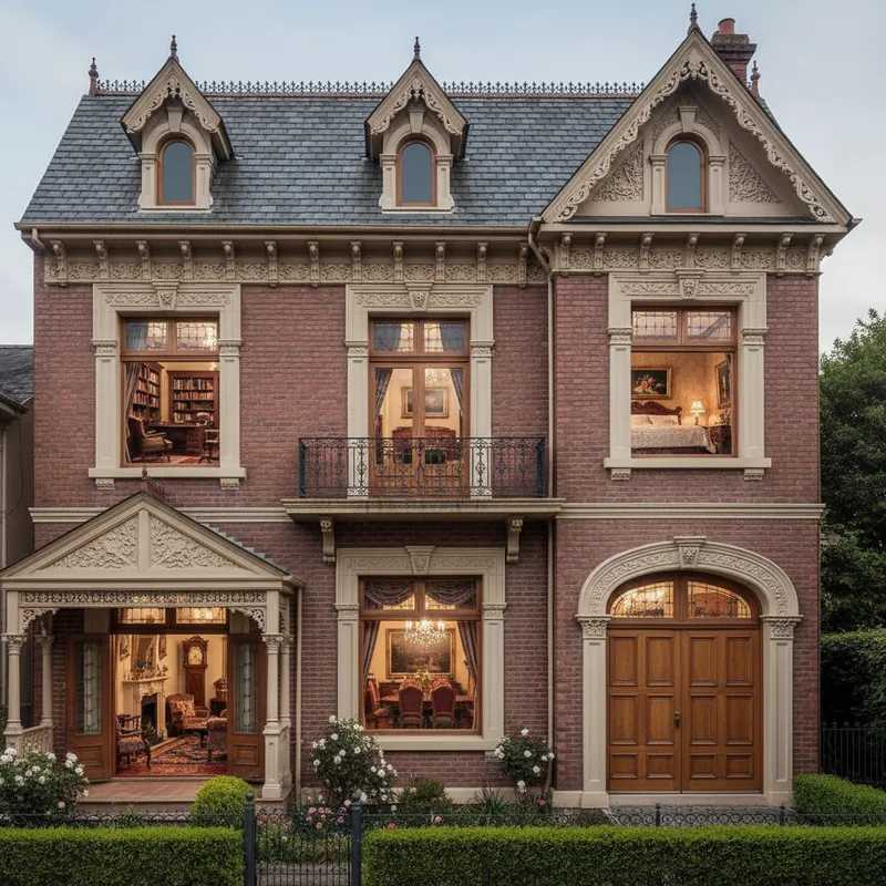 Victorian Style House Exterior Transformation