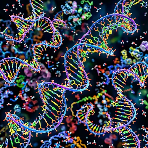 3D Single-Stranded DNA Molecule Visualization