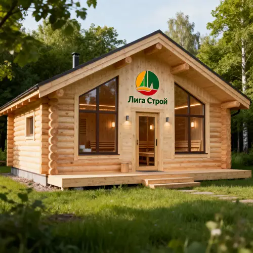 Scandinavian Bathhouse by Liga Stroy - Nature View