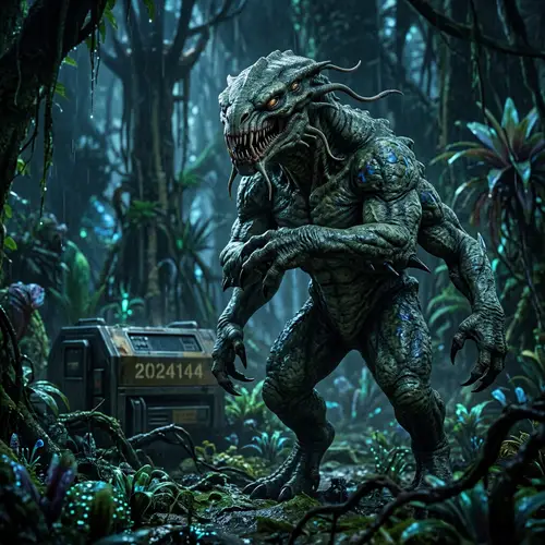 Alien Monster: A Terrifying Encounter