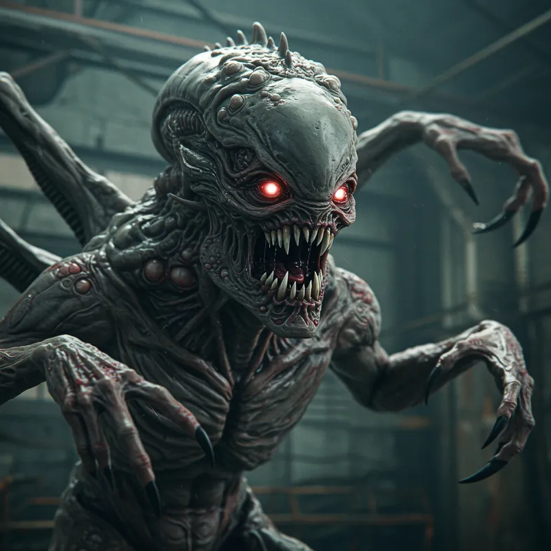 Alien Monster: A Terrifying Encounter