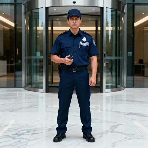 Professional Security Guard Image Creation