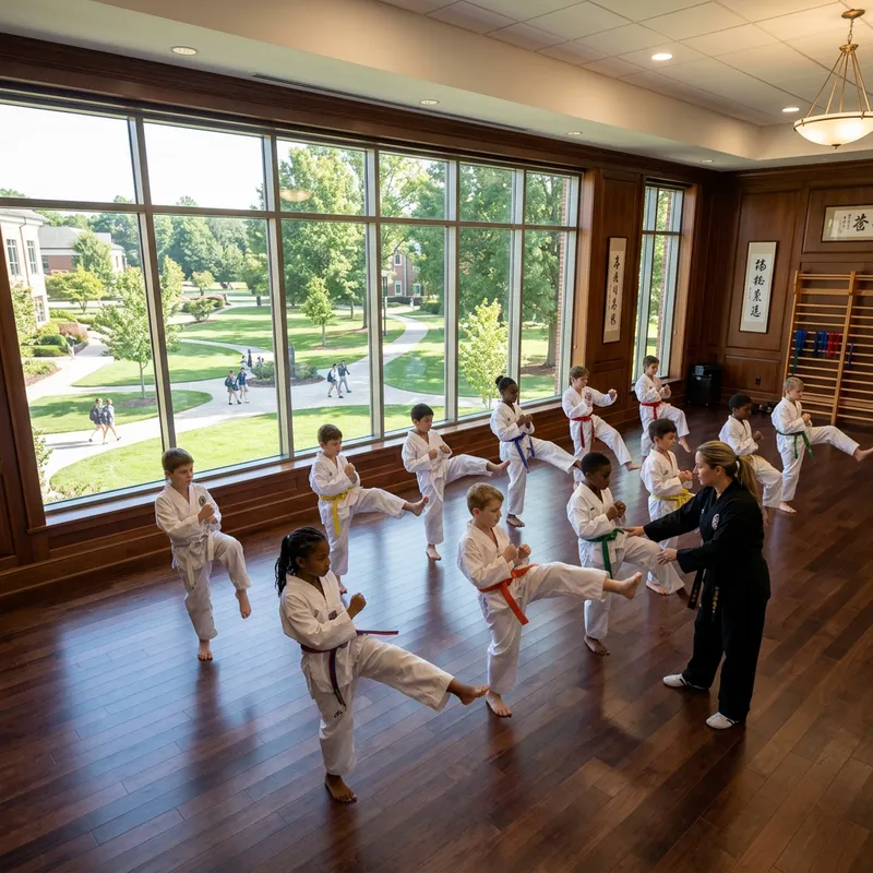 Exclusive Private School with Martial Arts Class Exclusive Private School with Martial Arts Class