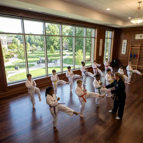 Luxury Private School with Martial Arts Training