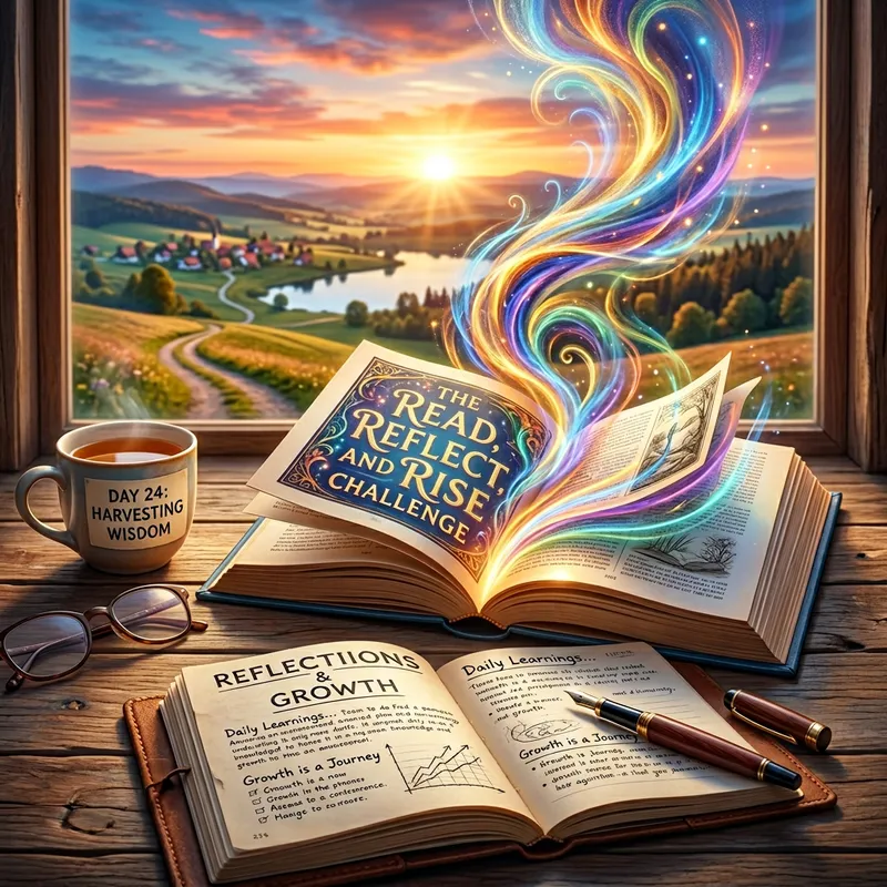 Daily Reading and Journaling Challenge - Artistic Reflection