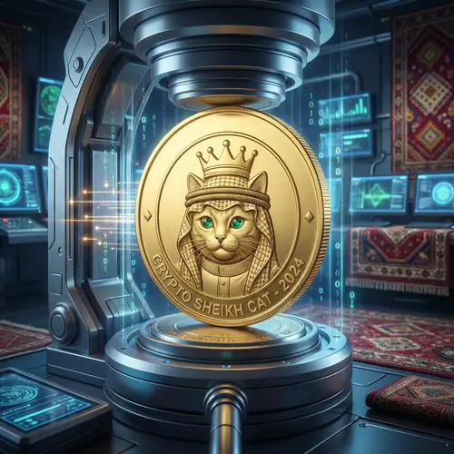 Sheikh Cat Crypto Coin: Royalty Embraces Digital Finance