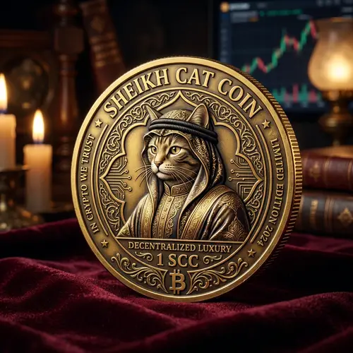 Luxury Sheikh Cat Coin: Unique Cryptocurrency Design