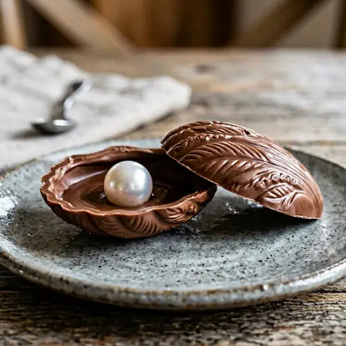 Rich Milk Chocolate Shell with Pearl Inside