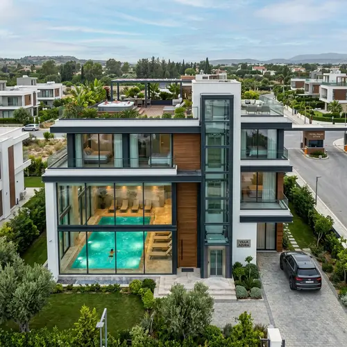 Luxury Triplex Villa with Rooftop Jacuzzi & Pool