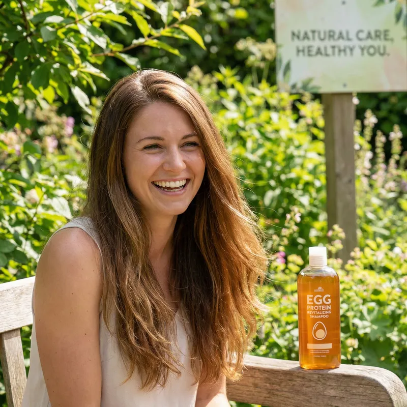 Vatika Egg Protein Shampoo for Nourished & Vibrant Hair