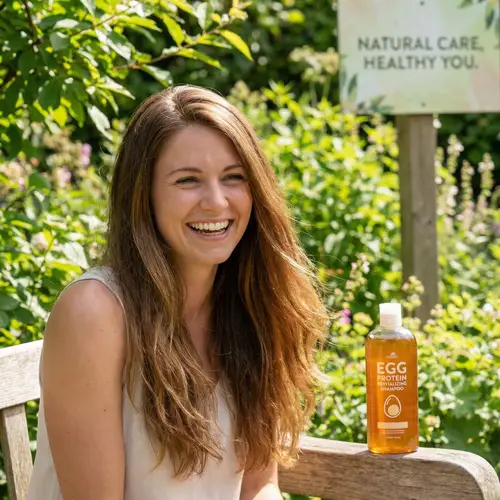 Natural Egg Protein Shampoo for Healthy and Lustrous Hair
