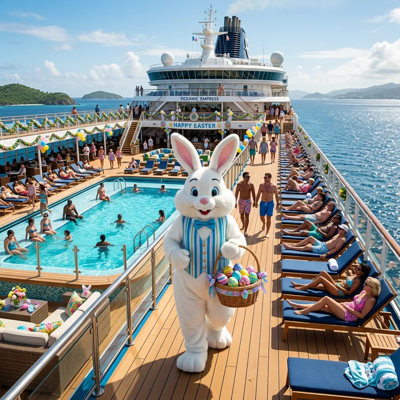 Easter Bunny on Cruise Ship: A Festive Escape Easter Bunny on Cruise Ship: A Festive Escape