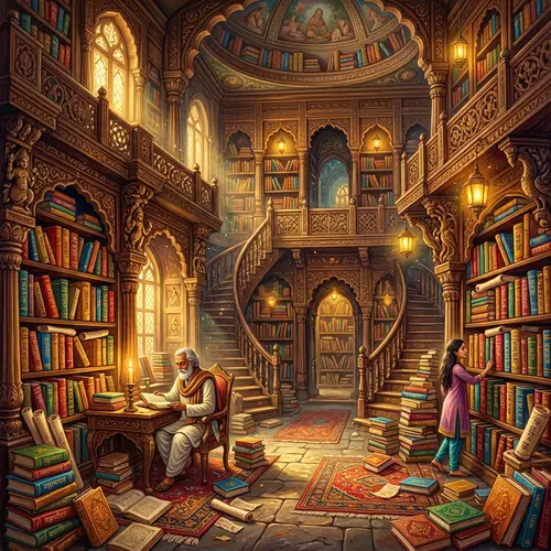 Magical Ancient Library of Hindi Literature