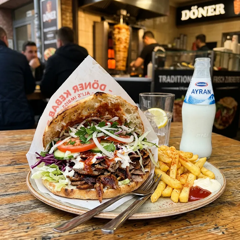 Authentic German Doner Kebab Delights