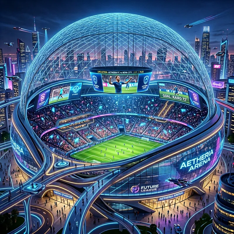 Explore the Futuristic Stadium of Tomorrow