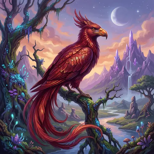 Discover the Great Red Bird from Lurd