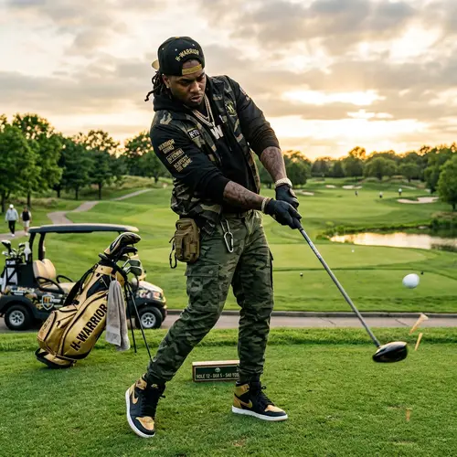 Hip-Hop Warrior Golfing Legend