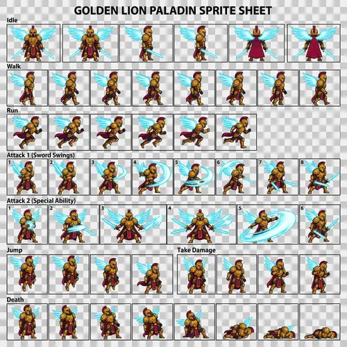 2D Game Sprite Sheet Creation