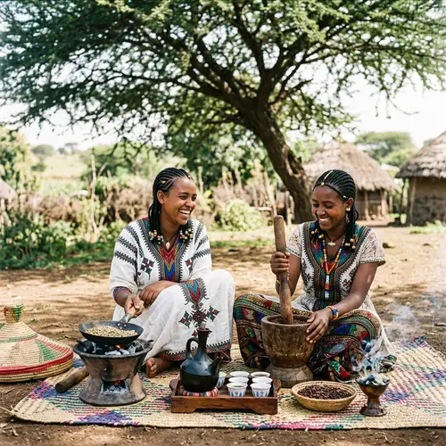 Traditional Ethiopian Coffee Ceremony: Culture & Connection