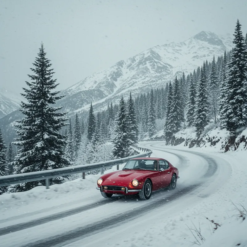 Car Driving on Snow: Tips and Tricks