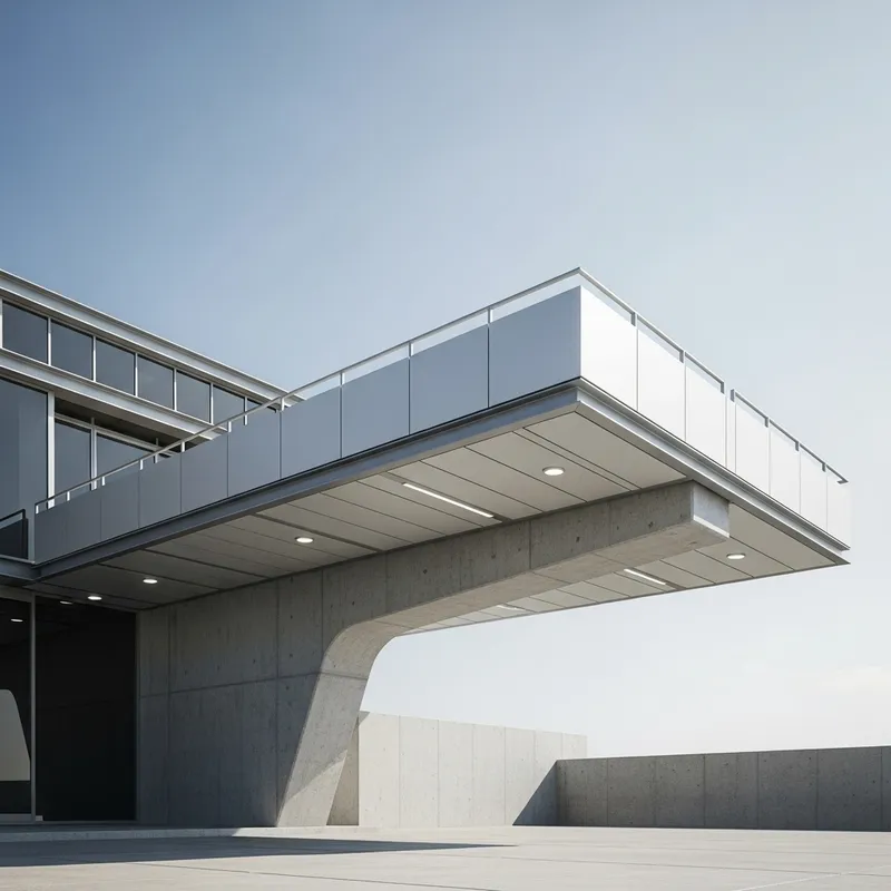 Cantilever with Supporting Platform Features