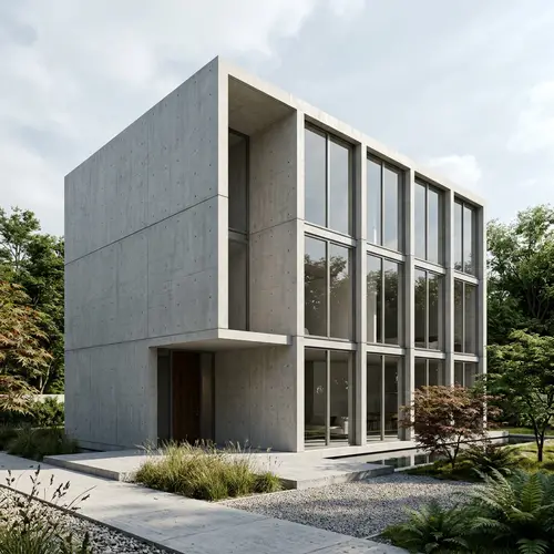 Modern Rectangular Prism House Design