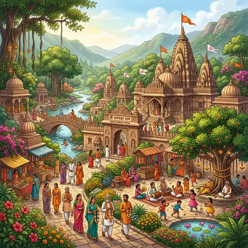 Bageshwar Dham: Serene Environment with Rich Flora & Ancient Architecture