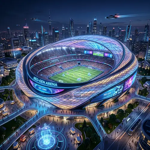 Futuristic Stadium Design Concepts