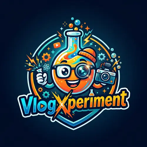 Dynamic Logo Design for VlogXperiment Channel