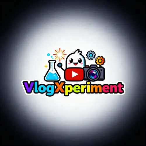 Dynamic Logo Design for VlogXperiment Channel