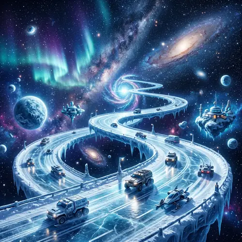 Icy Roads Universe: Explore the Frozen Pathways