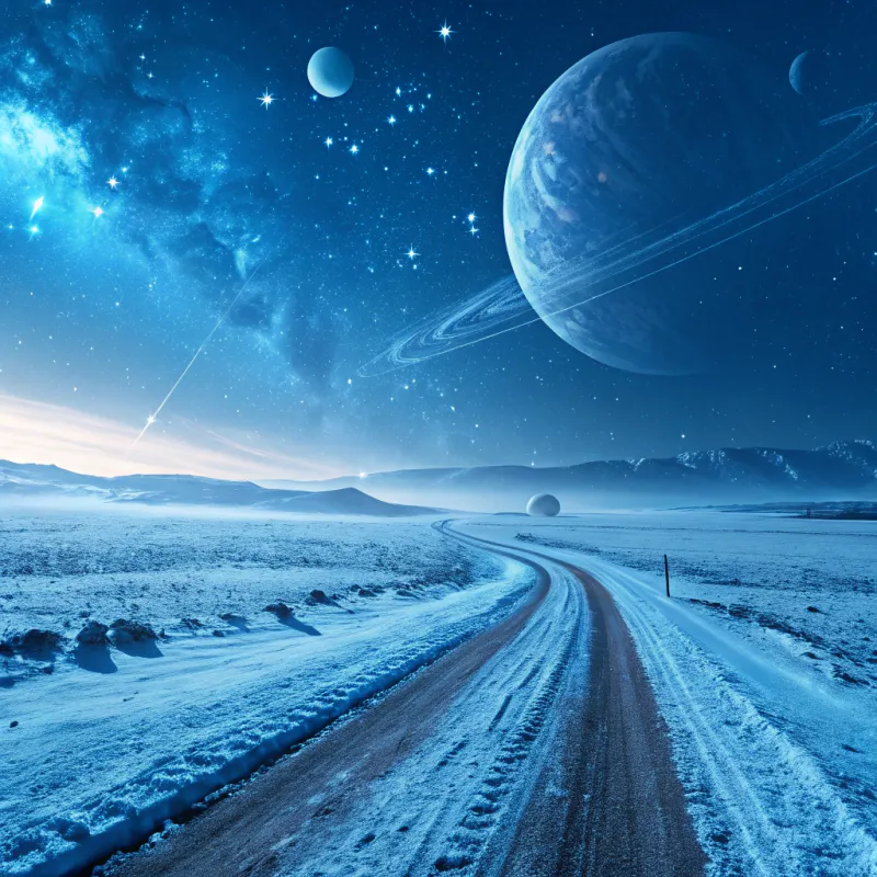 Icy Roads Universe: Explore the Frozen Pathways