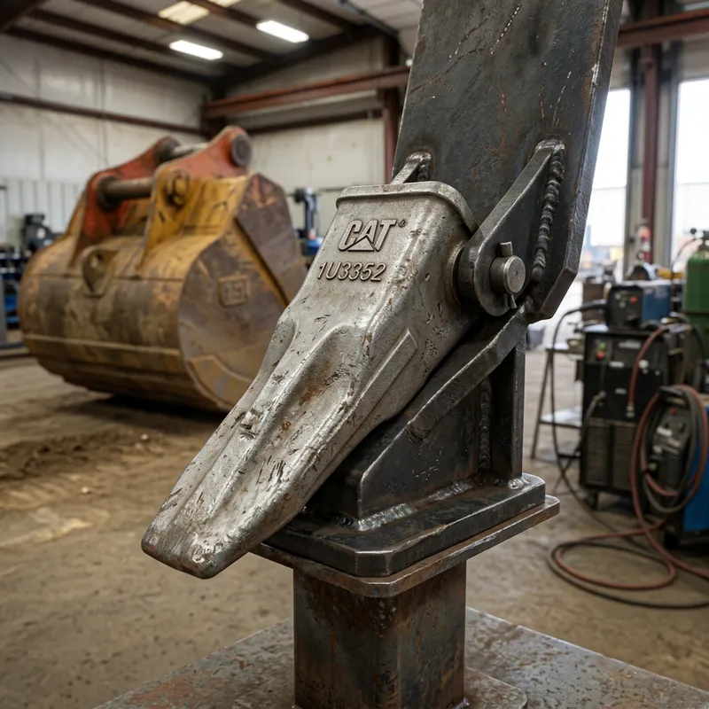 3D Excavator Tooth Rendering - High-Quality Image