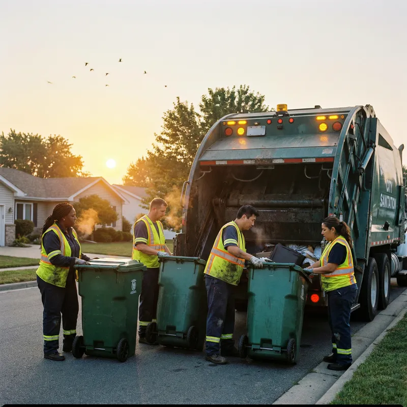 Garbage Collection at Dawn