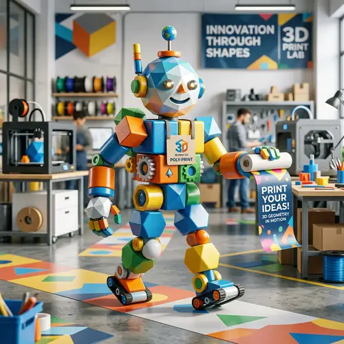 3D Printing Mascot for Creative Design