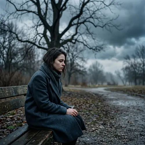 Melancholy Emotion: Sadness Illustrated in Gloom