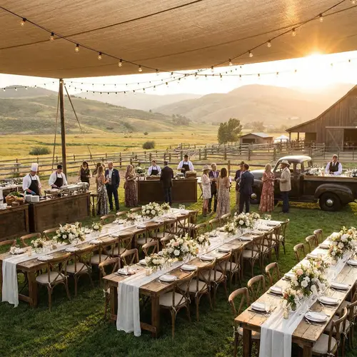 Elegant Catering Events at the Ranch