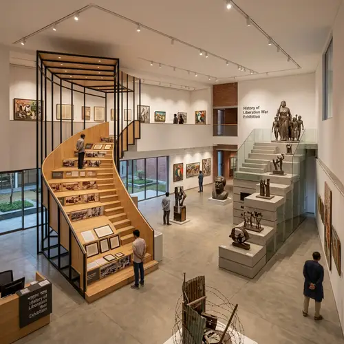 Liberation War Art Exhibition: Stunning 1500 Sq Ft Display