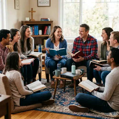 Joyful Christian Group Conversations