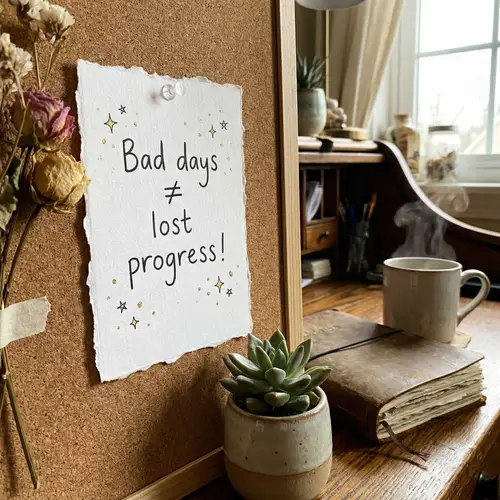 Bad Days Don't Mean Lost Progress
