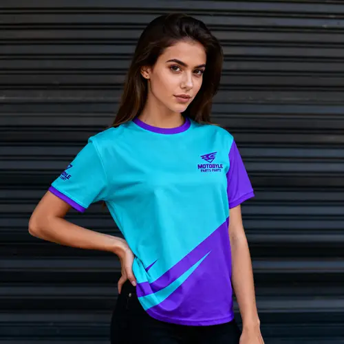 Striking Casual Shirt for Motorbike Parts Startup