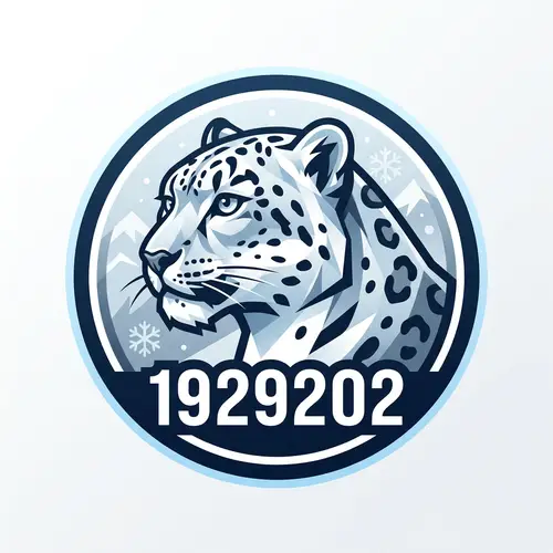 Snow Leopard Icon - Unique Design