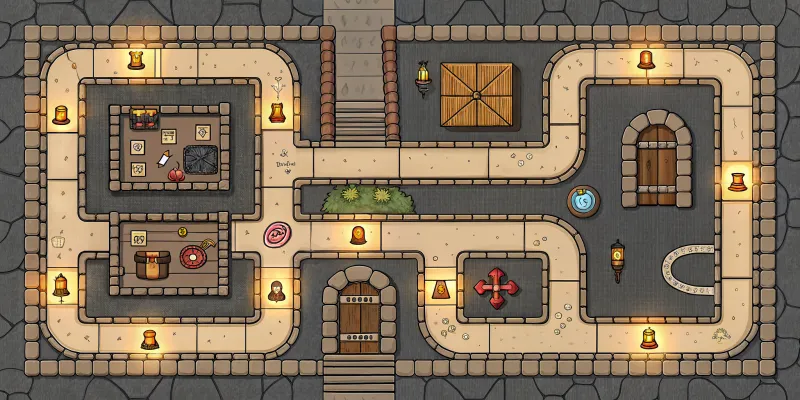 Create Your RPG Corridor Map