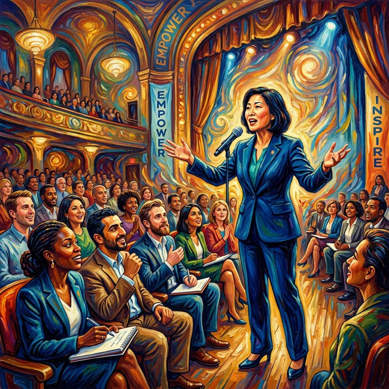 Improving Audience Engagement: Diverse and Inspirational Speaker