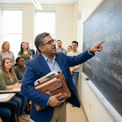 Assertive Educational Leader Inspiring Lecture | Website