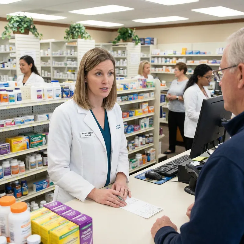 Nurse or Pharmacist Image - Professional Visuals